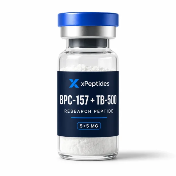 prod-blendbt Wolverine — BPC-157 + TB-500 (10 + 10 mg) — research peptide vial